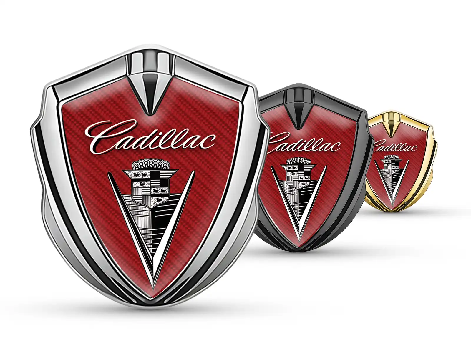 Cadillac Emblem Metall Abzeichen Robuster Premium Bau